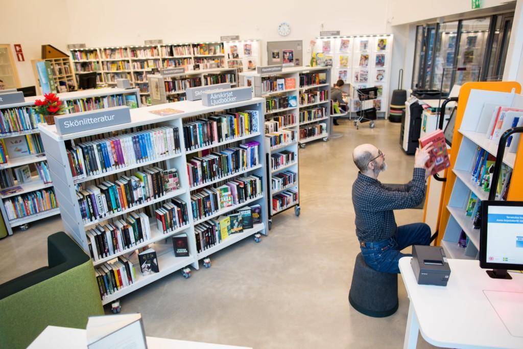 Vårberga bibliotek.