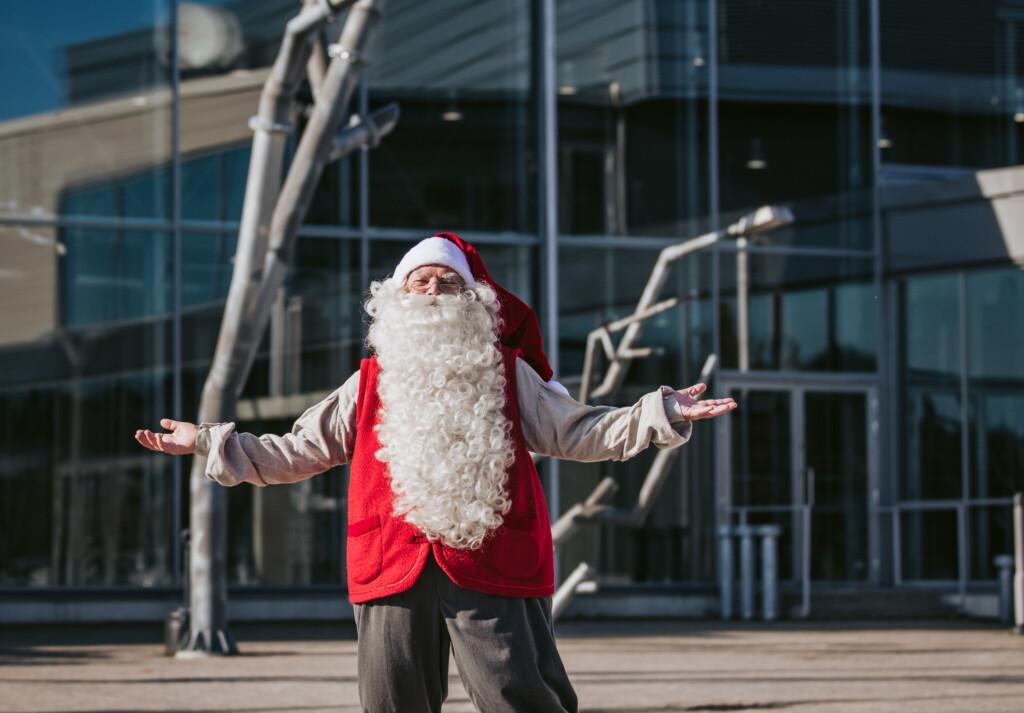 Julgubben på Konstfabriken