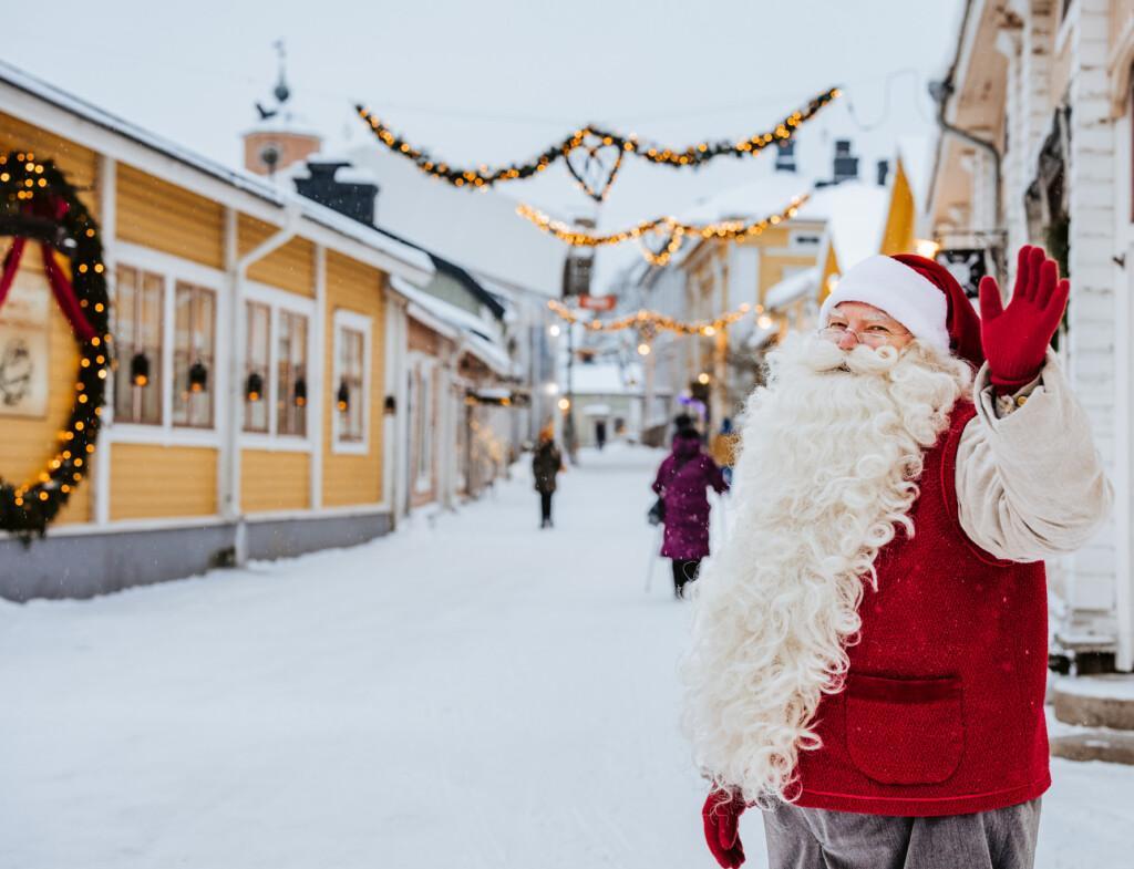 Julgubben i Gamla Borgå